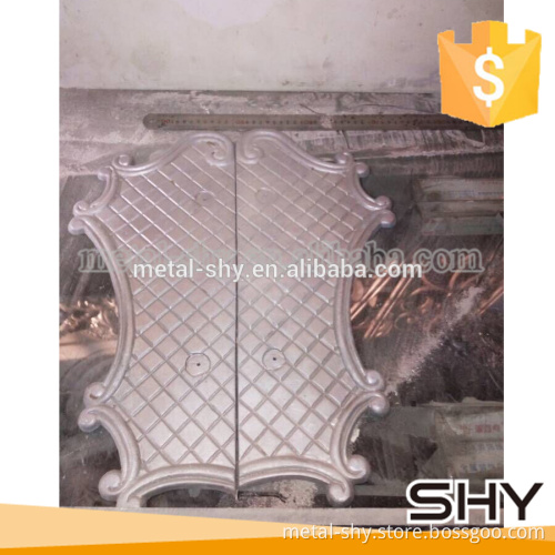 Aluminum casting flower for fence, railing, gate